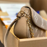 Louis Vuitton Wallet On Chain Ivy M82211 Gray